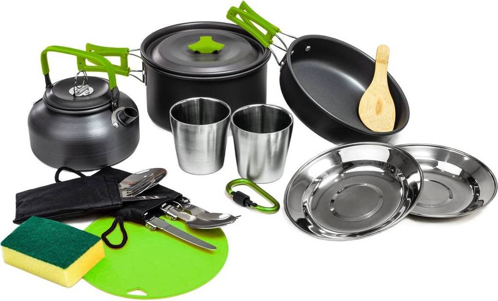 Kempingové nádobí pro venkovní kuchyňské vybavení Obrázek produktu 