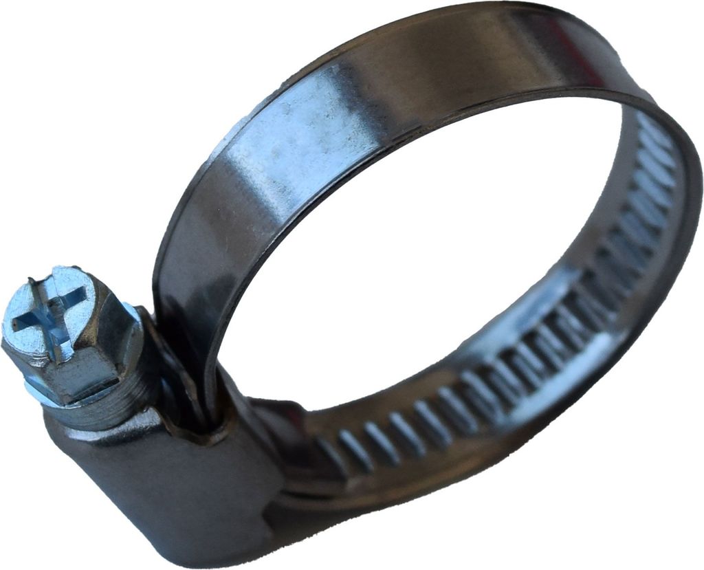 10 Stück Schlauchschelle 32-50mm verzinkt : 32-50 mm Spannbereich: 32-50 mm