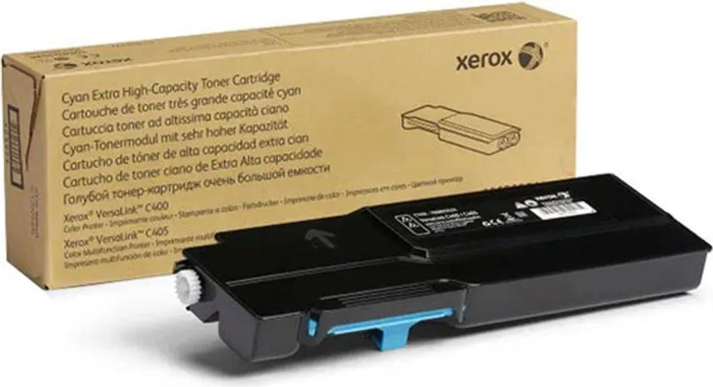 Toner Cyan 8 000 pages pour Xerox VersaLink C400 C405 Haute Densité