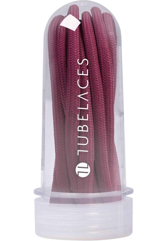 Tubelaces Schnürsenkel Rope Solid Maroon-150 cm