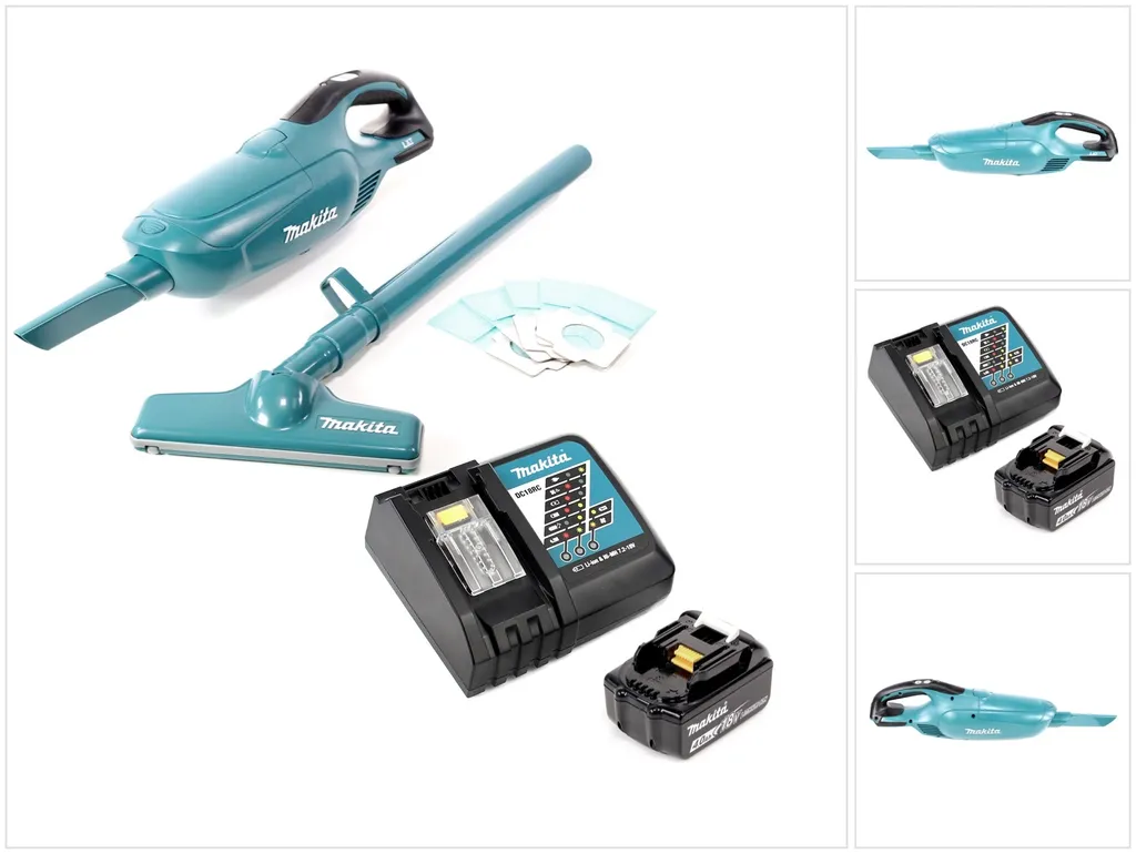 Offerta Makita DCL182RM1 Aspiratore 18V + Batteria 4Ah + Caricatore