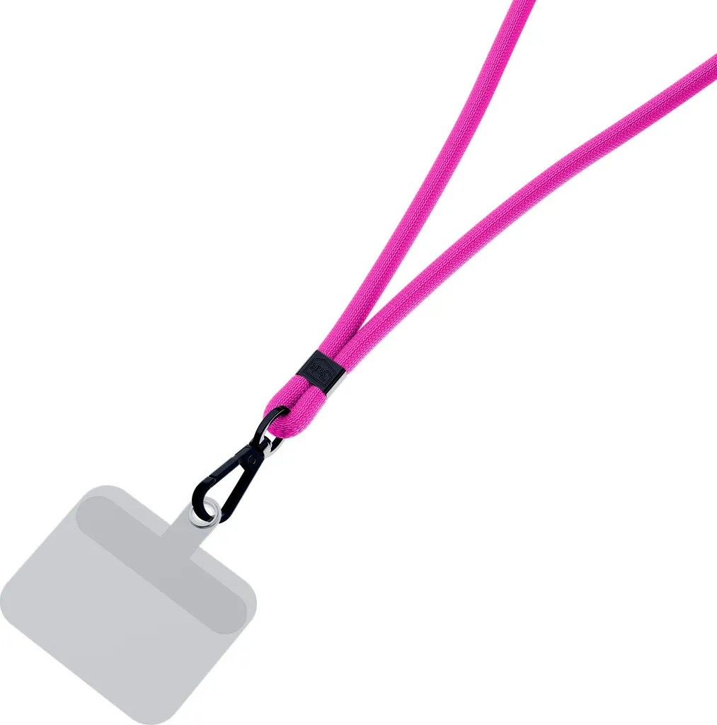 3Mk Easyclip Rosa Nero - Laccio Smartphone per Viaggi e Outdoor - 8