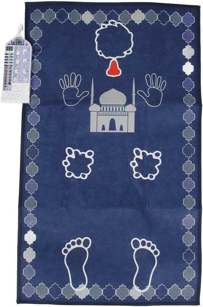 Tapis de prière sonore pliable 236x394 cm avec capteurs tactiles