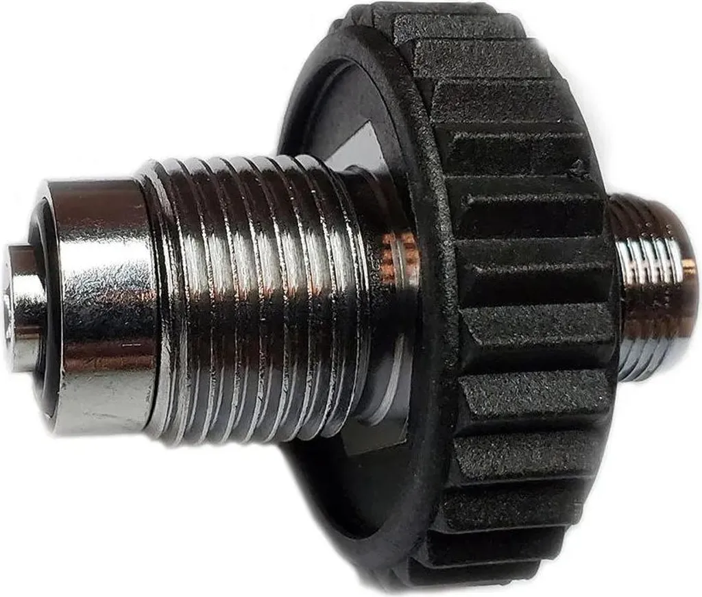 Metalsub Convertisseur DIN 300 Noir pour Bloc de Plongée 300 Bars