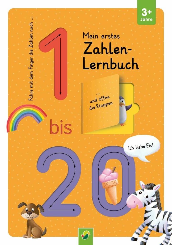 Mein erstes Zahlen Lernbuch mit Spurrillen und Klappen Obrázok produktu 