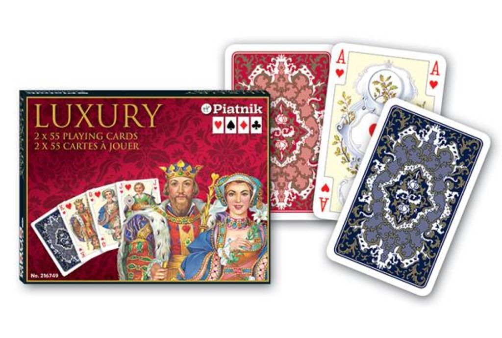 Karty do gry Piatnik 2 talie lux luxury Zdjęcie produktu 