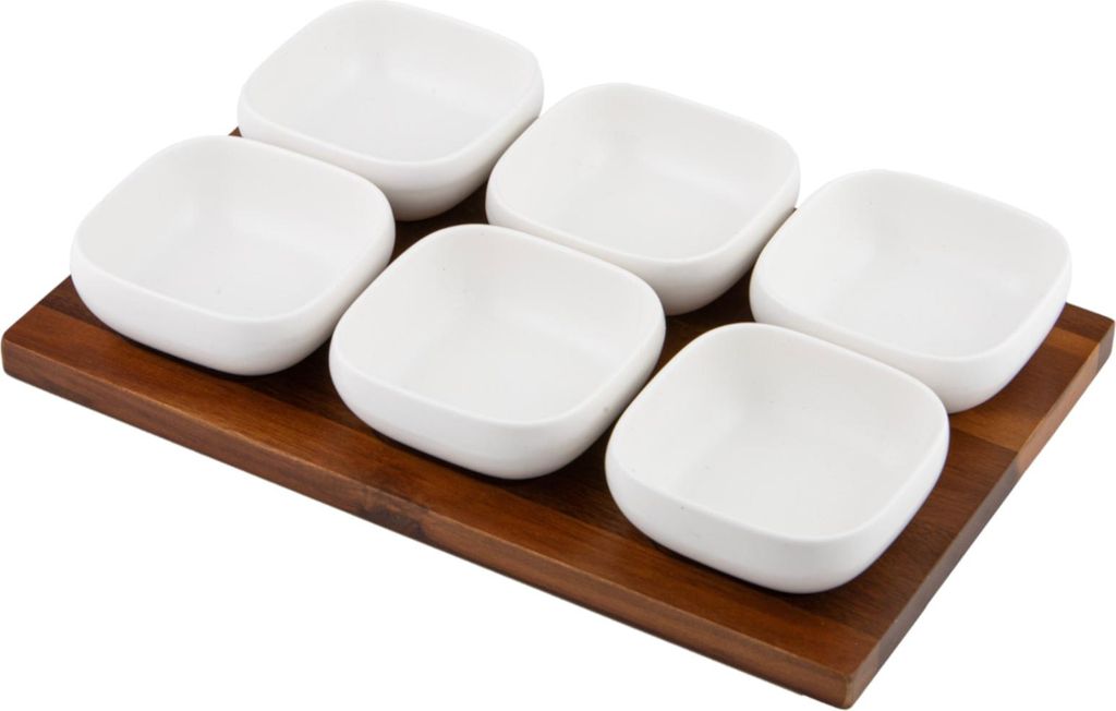 ladelle ESSENTIALS Schalenset weiß 7tlg