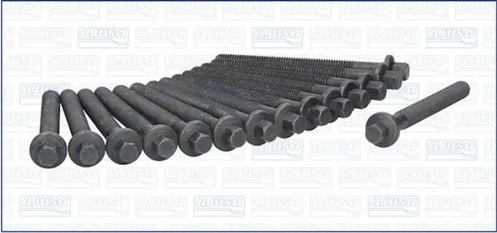 Boulons de culasse pour Jeep Cherokee 2.8 CRD 2002- réfection moteur 4x4