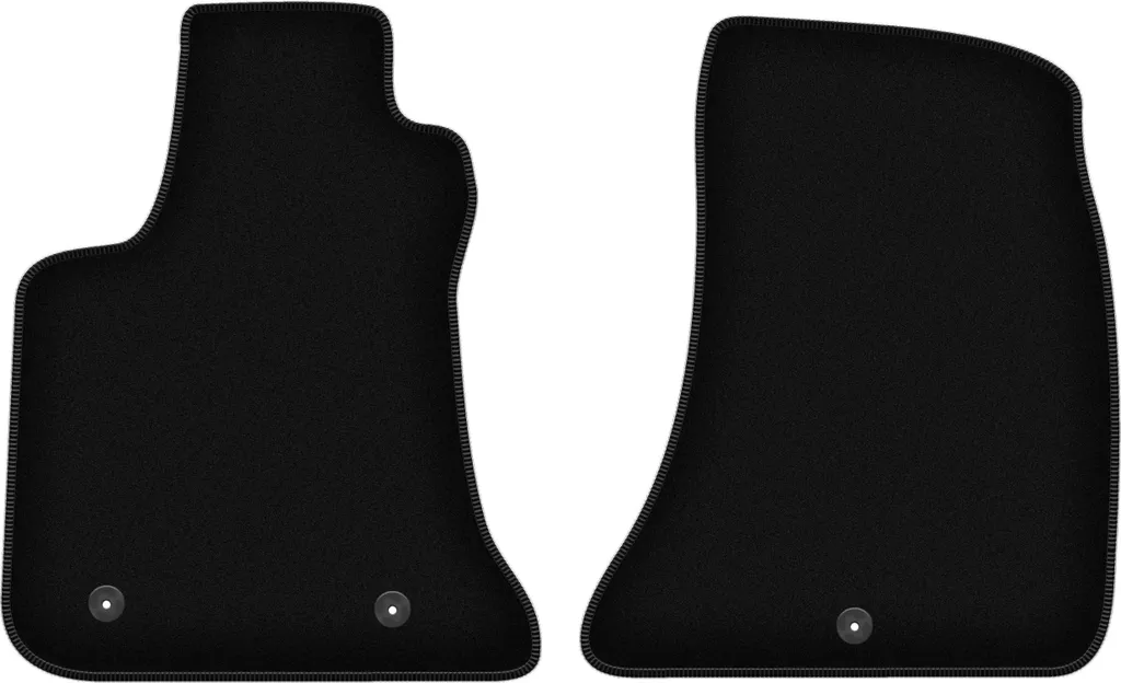 Tappetini Auto per Chrysler 300C 2004-2010 | Velluto Antiscivolo Nero