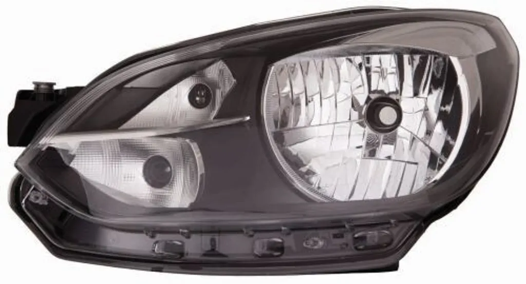 Proiettore Sinistro VW UP 1S1941015J Cromato - ABAKUS 441-11H4L-LDEM2