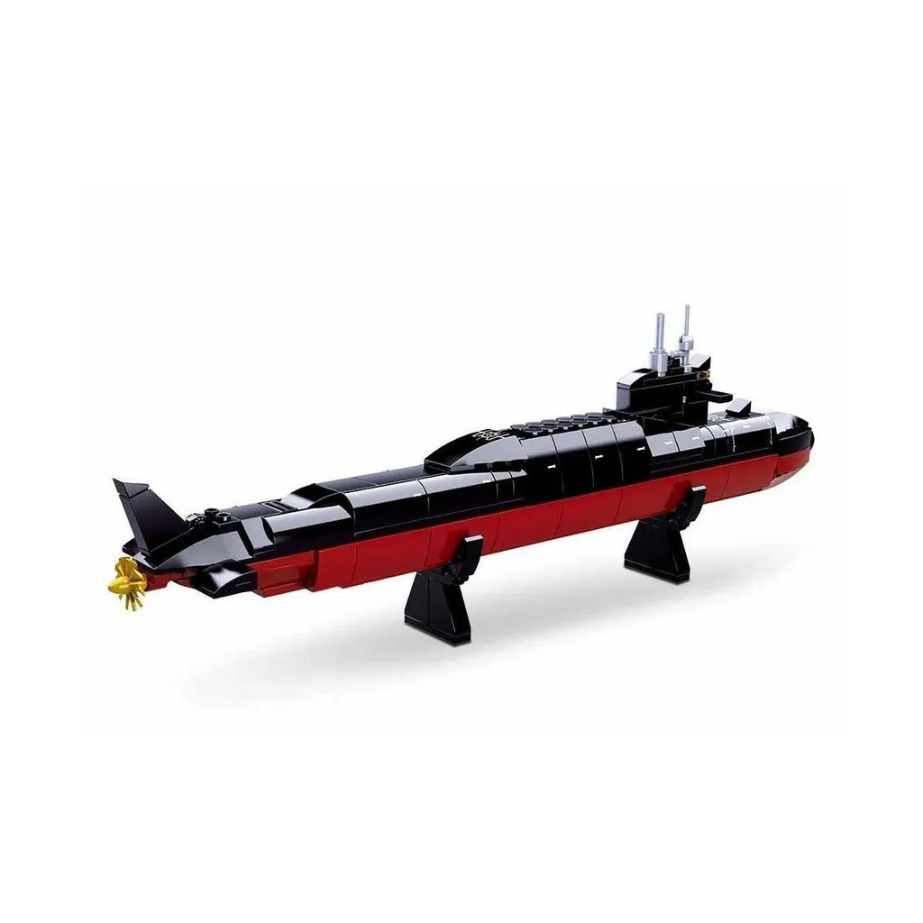 Sous-marin Militaire en Briques de Construction Jeu Créatif Modely