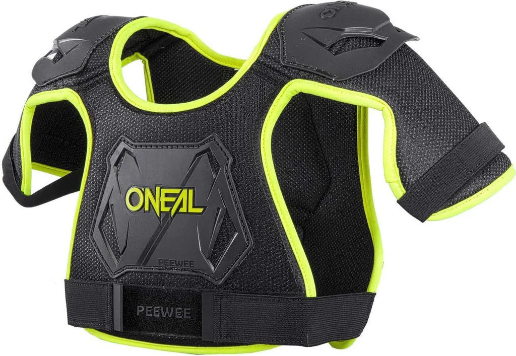 Plastron Oneal Peewee jaune neon taille XS/S pour moto cross enfant