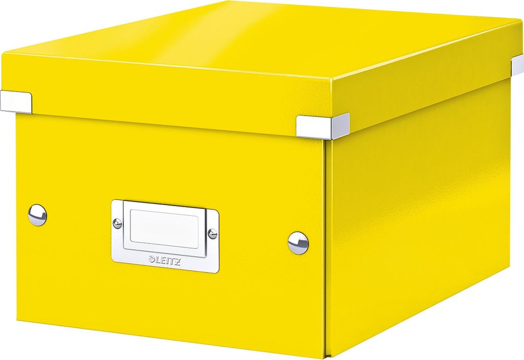 LEITZ Ablagebox Click & Store WOW DIN A5 gelb