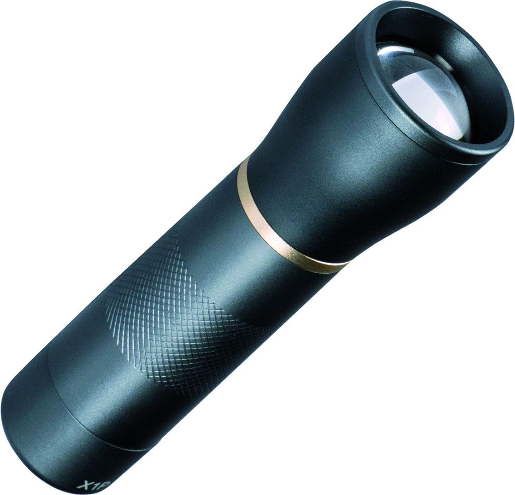 LED'S WORK Led Taschenlampe 450 Lumen IPX4 kompakt und ideal für Outdoor-Aktivitäten, Aluminium
