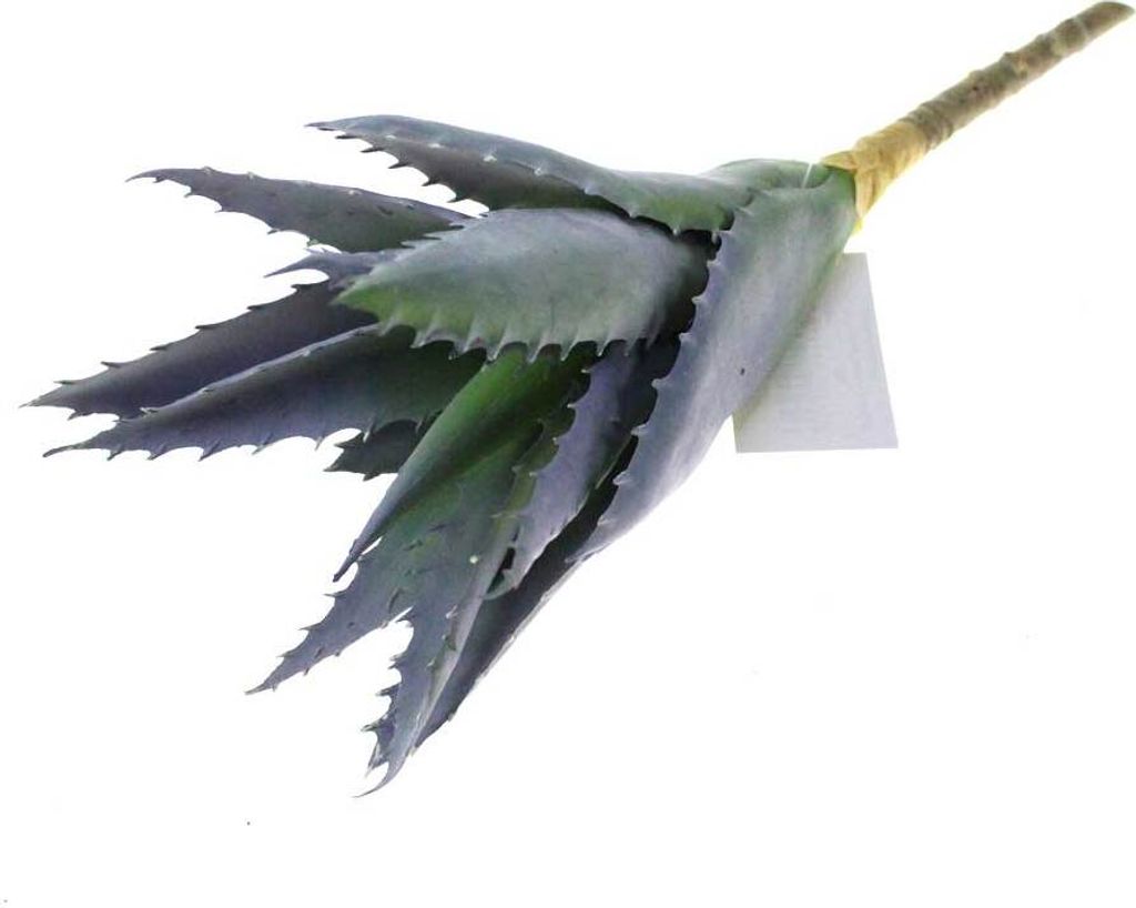 Agave H25cm Kunstblume Kunstpflanze künstlich grün Kaktus Sukkulente
