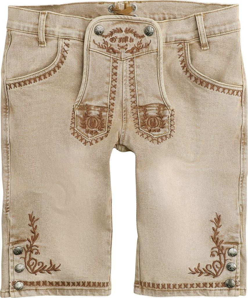 EMP Special Collection Herren beiger Denim-Short mit Produktbild 