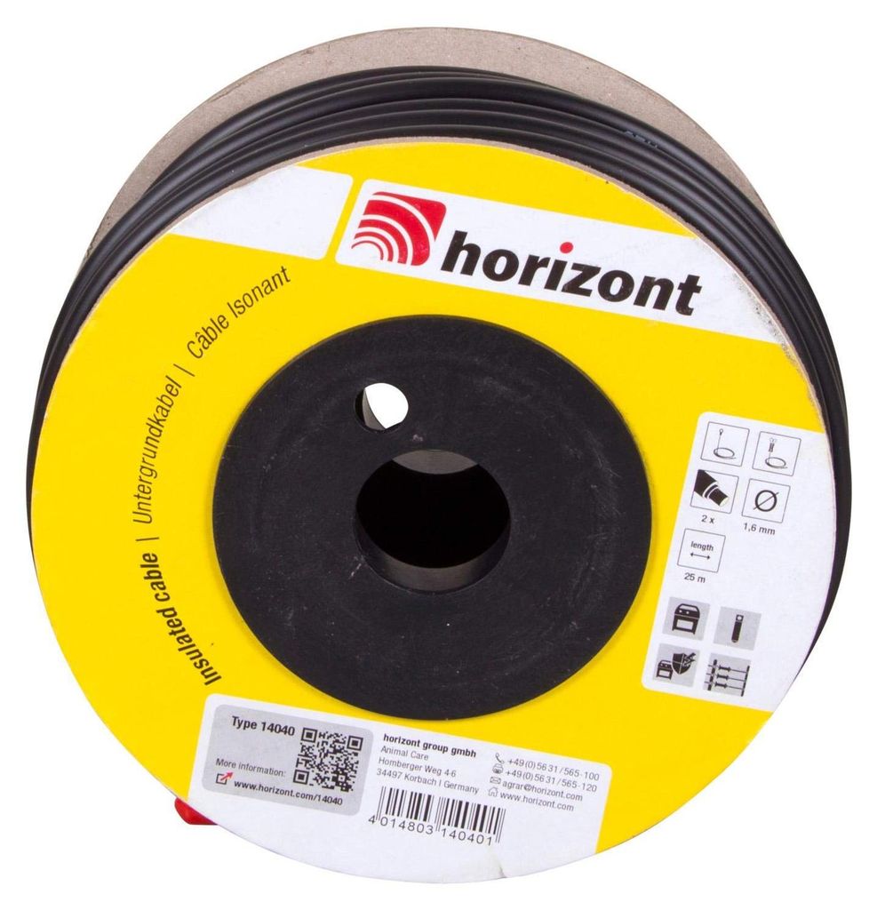 Untergrundkabel 1,60mm, 25m-Spule Produktbild 