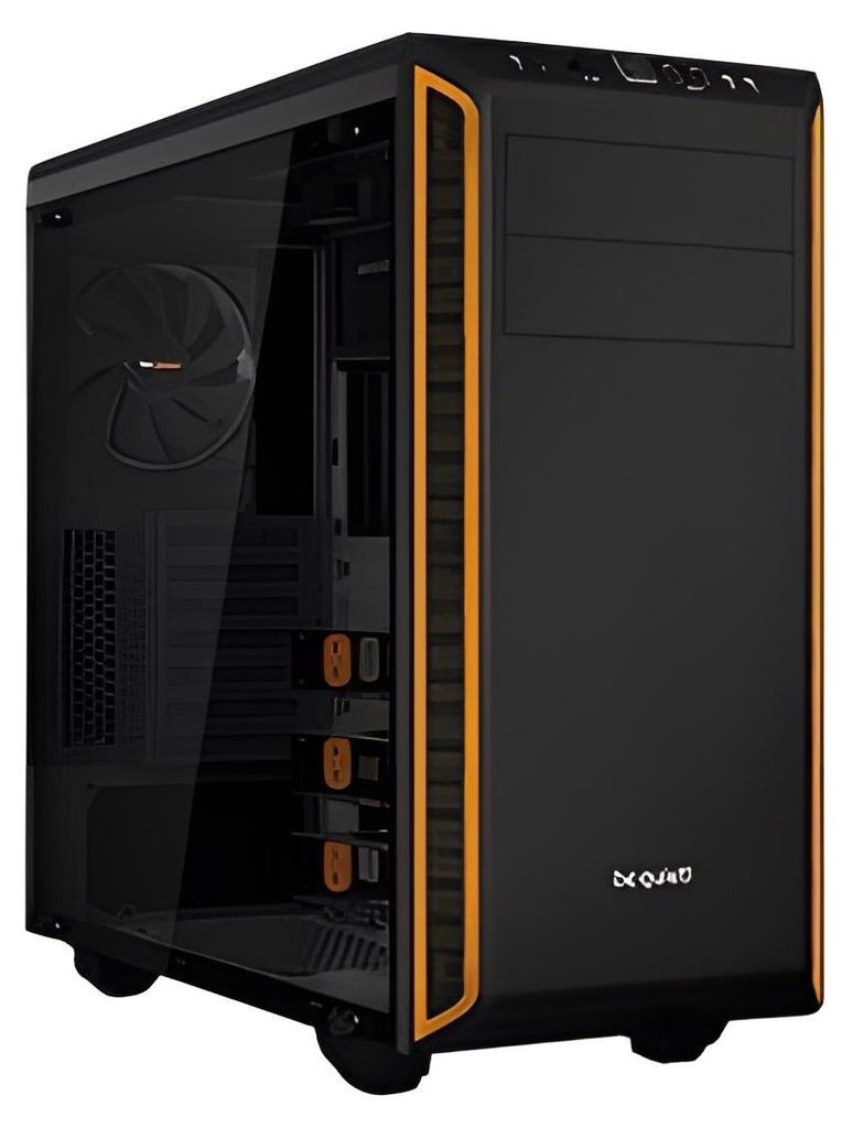 be quiet! PURE BASE 600 Orange Window Gehäuse Produktbild 