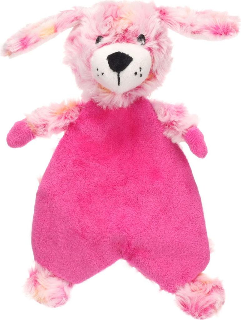 Flamingo Hundespielzeug Kuscheltuch Roza Hund rosa