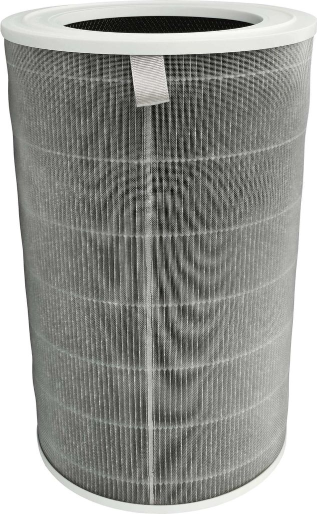 vhbw Aktivkohlefilter Ersatz für Xiaomi 6934177743672, M15R-FLP-GL für Luftreiniger - H12 Luftfilter Grau Weiß