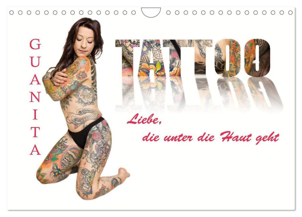 Tattoo-Liebe, die unter die Haut geht (Wandkalender 2027 DIN A4 quer), CALVENDO Monatskalender