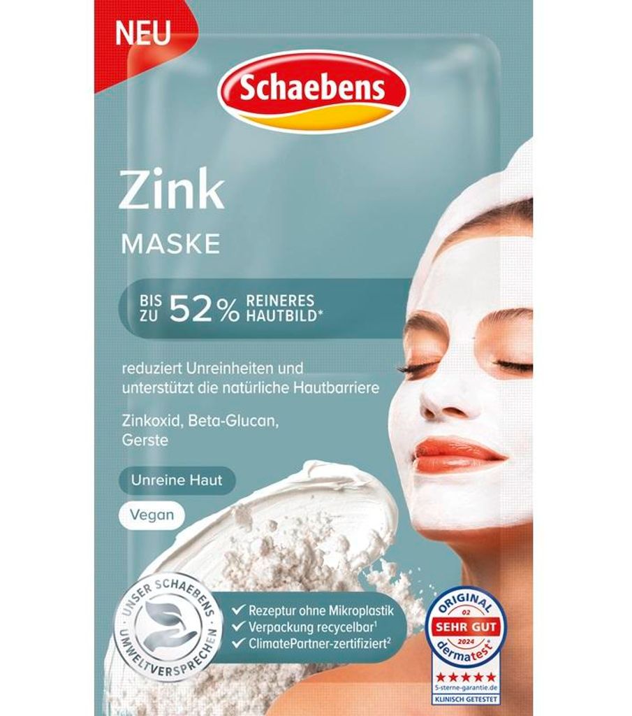 Schaebens Zink Maske 2x5 ml Produktbild 