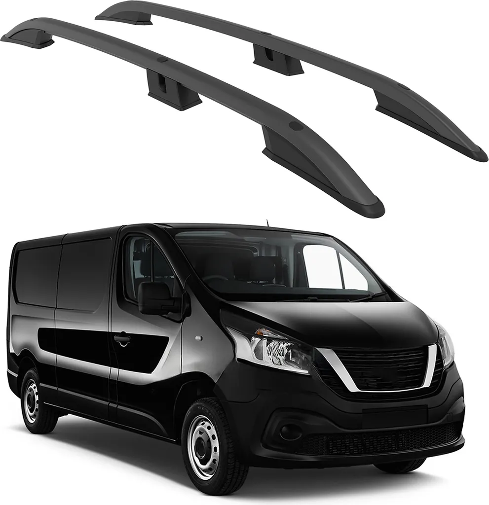 Railing Tetto Nissan NV300 X82 SWB Nero Turtle Crown Premium