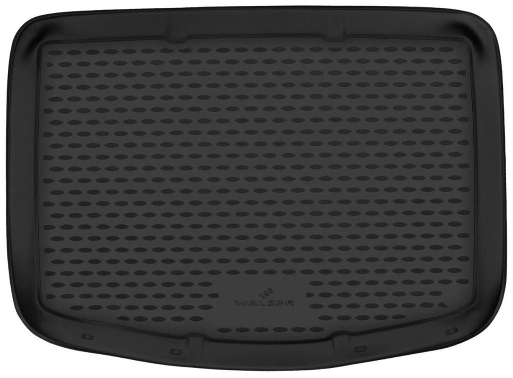 WALSER XTR Kofferraumwanne für Ford C-MAX 2 (DXA, CB7, CEU) 2010-2015, Modell mit Notrad, 100% passgenaue Antirutschmatte Auto, Gummimatte Auto, K...