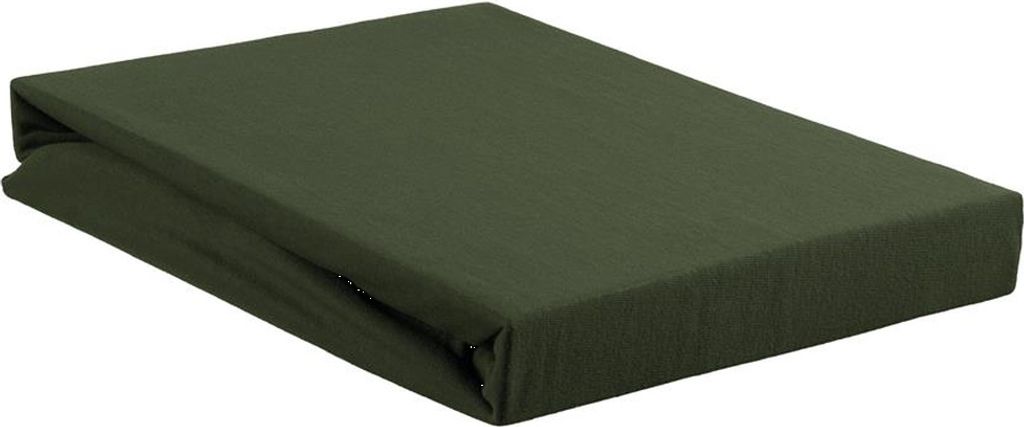 Beddinghouse Jersey-Spannbettlaken Jersey 160 HL Farbe Dark Green Größe 80/90x200/220