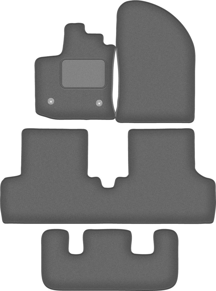 Graphit-Automatten für: Dacia Lodgy 7-Sitzer (2012-)