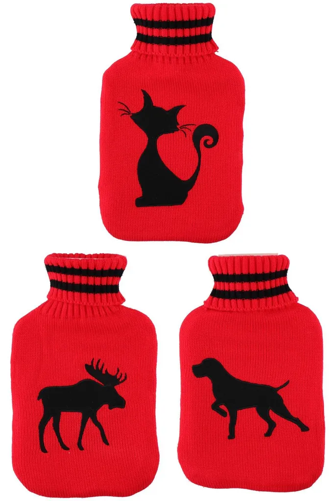 Bouillotte 2L Lifetime : Soulagez vos tensions avec la chaleur du tricot