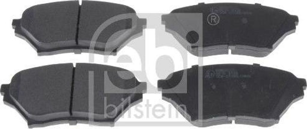 FEBI BILSTEIN 116394 Bremsbelagsatz, Scheibenbremse OE NCY33323Z kompatibel mit MX-5