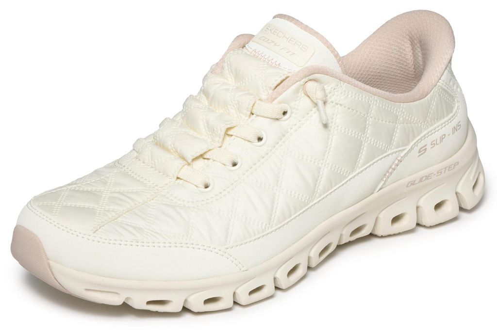 Skechers Damen Glide-Step At Ease Turnschuhe, Off White Produktbild 
