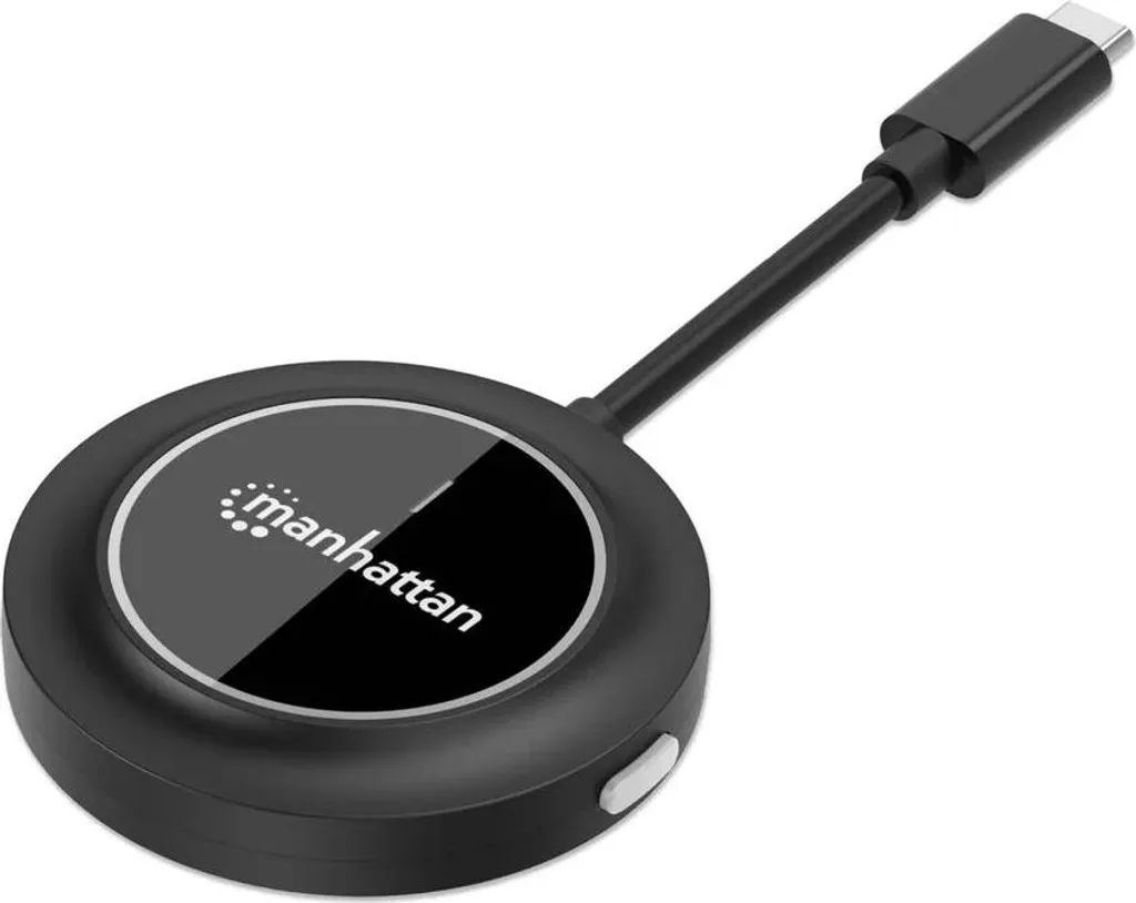 Transmetteur vidéo Manhattan 1080p sans fil USB-C vers HDMI portable