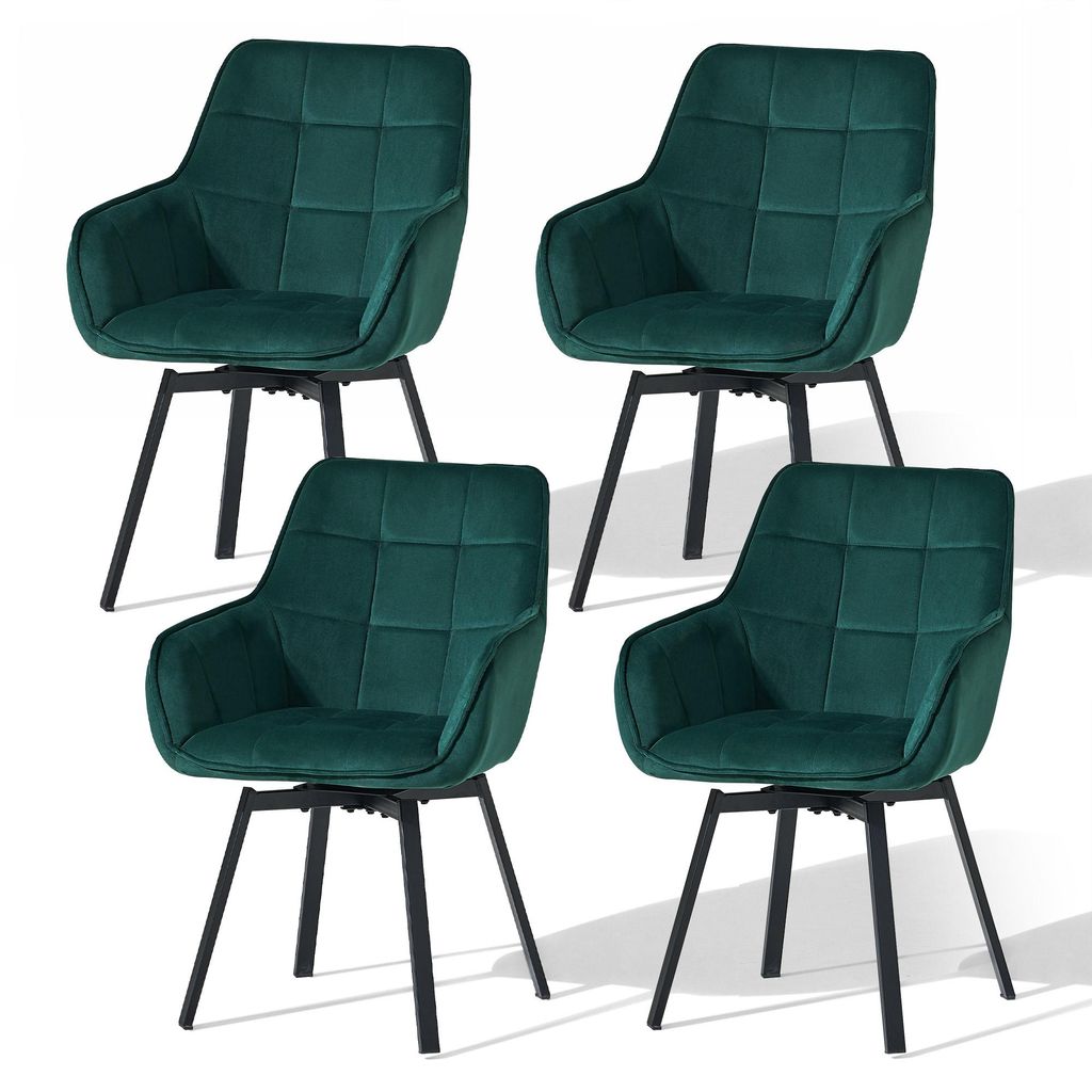 CLIPOP Esszimmerstühle 2er Set, Esszimmerstühle Drehbar Produktbild 