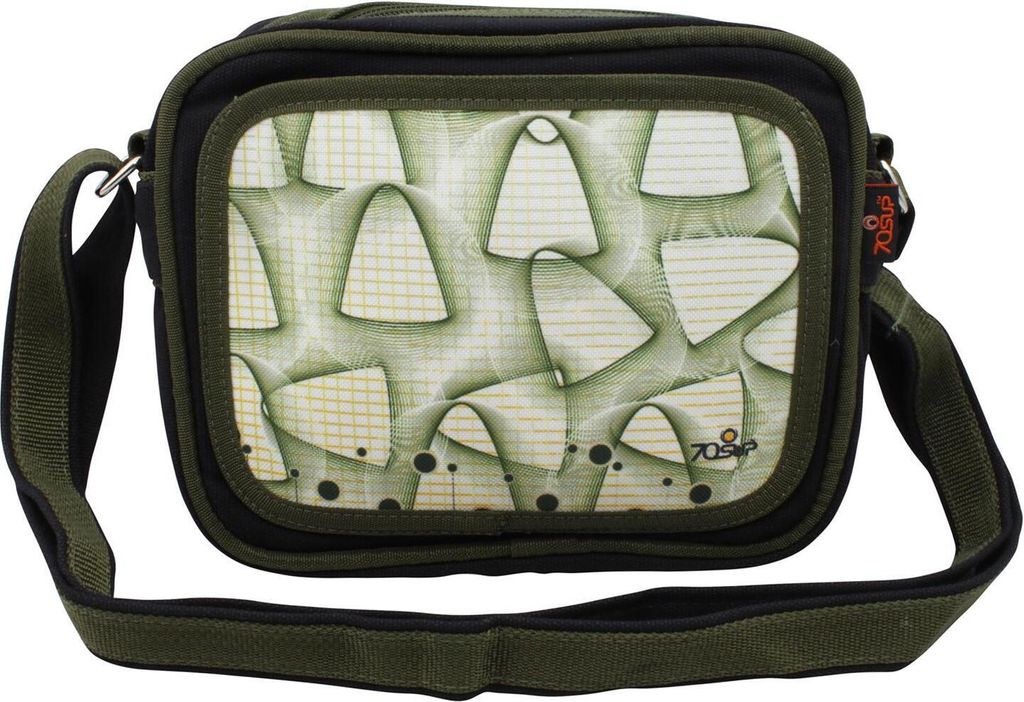 70s Up Umhängetasche - S-7079-canvas-50 Mathematical Fantasy - Schultertasche