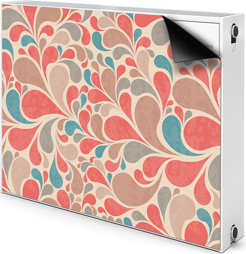 Magnet Heizung Verkleidung Abdeckung Heizung Heizkörperabdeckung 80x60 cm - Bunt, Tränen
