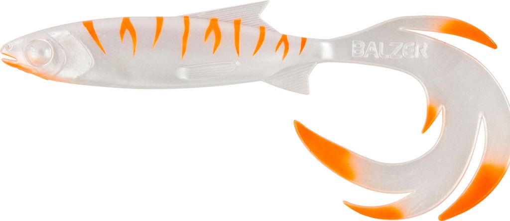 Balzer Shirasu Reptile Shad - Gummifisch, Länge / Gewicht:15cm / 15g, Farbe:Albino