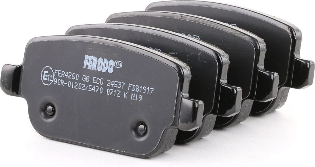 FERODO FDB1917 Bremsbeläge Satz Hinten für FORD MONDEO IV Produktbild 