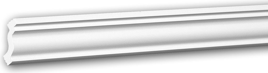 PROFHOME 650130 Eckleiste Stuckleiste Deckenleiste Zierleiste stoßfest 2 m