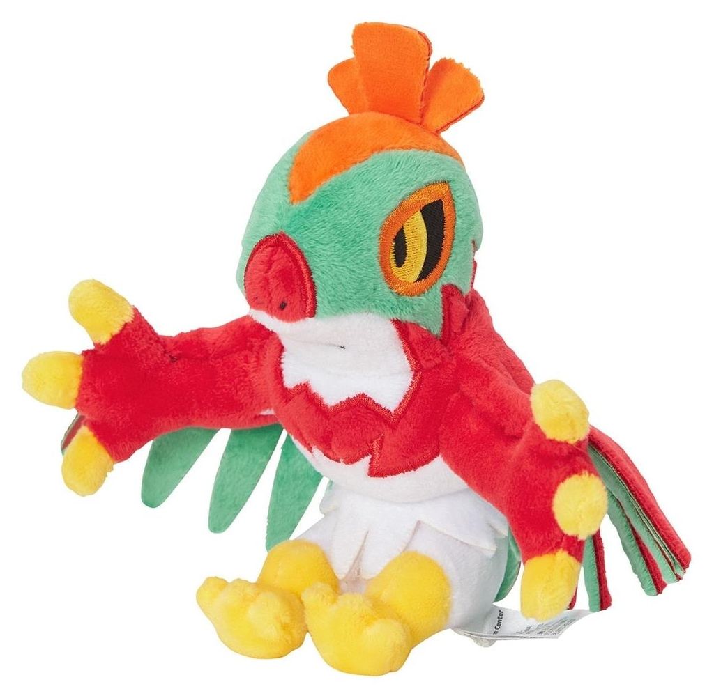 Pokemon Resladero Kuscheltier - 14 cm Plüschtier Hawlucha Produktbild 