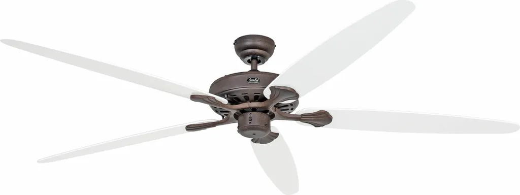 Ventilateur plafond Classic Royal 180 à chaînette Marron Antique 3 Vitesses