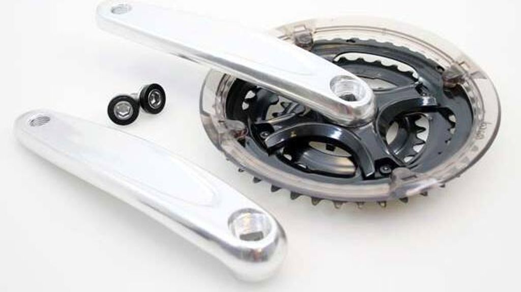 Lasco Kurbel 24 34 42T Silber Schwarz -4 mm