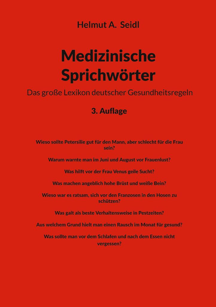 Medizinische Sprichwörter