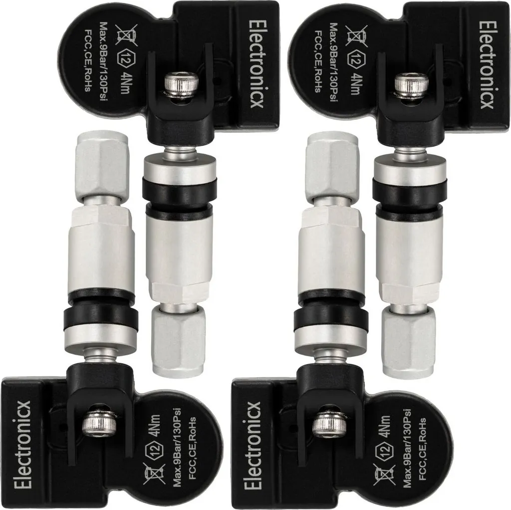 Capteur de pression des pneus TPMS pour Audi A4 S4 B9 kit de 4 valves