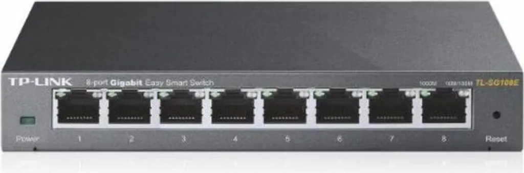 Évitez les Lenteurs Réseau : Switch TP-Link TL-SG108E 16 Gbps 8 Ports