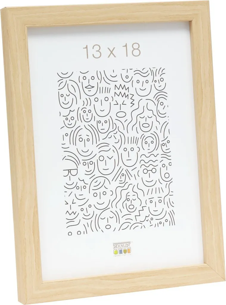 Cornice in Legno Deknudt 20x25 cm Naturale - Regala un Emozione