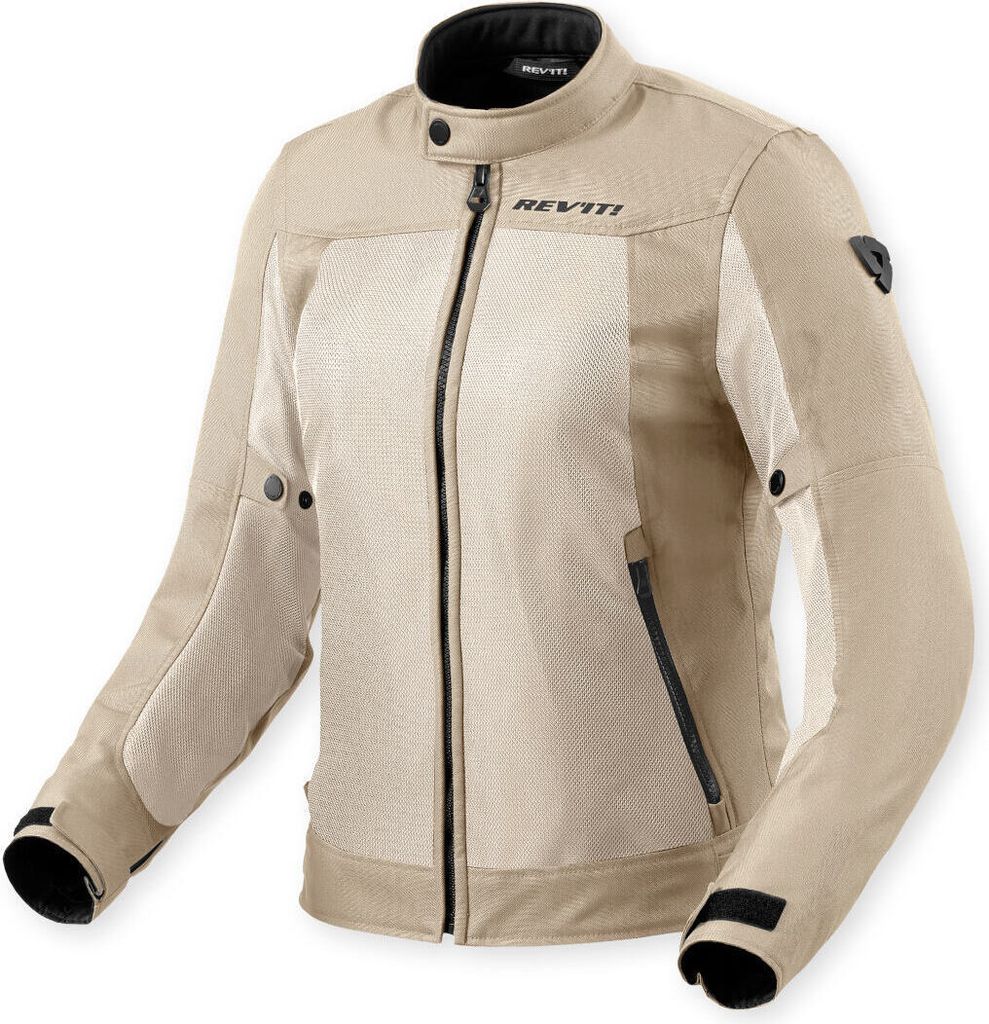 Revit Eclipse 2 Damen Motorrad Textiljacke, sand, 44
