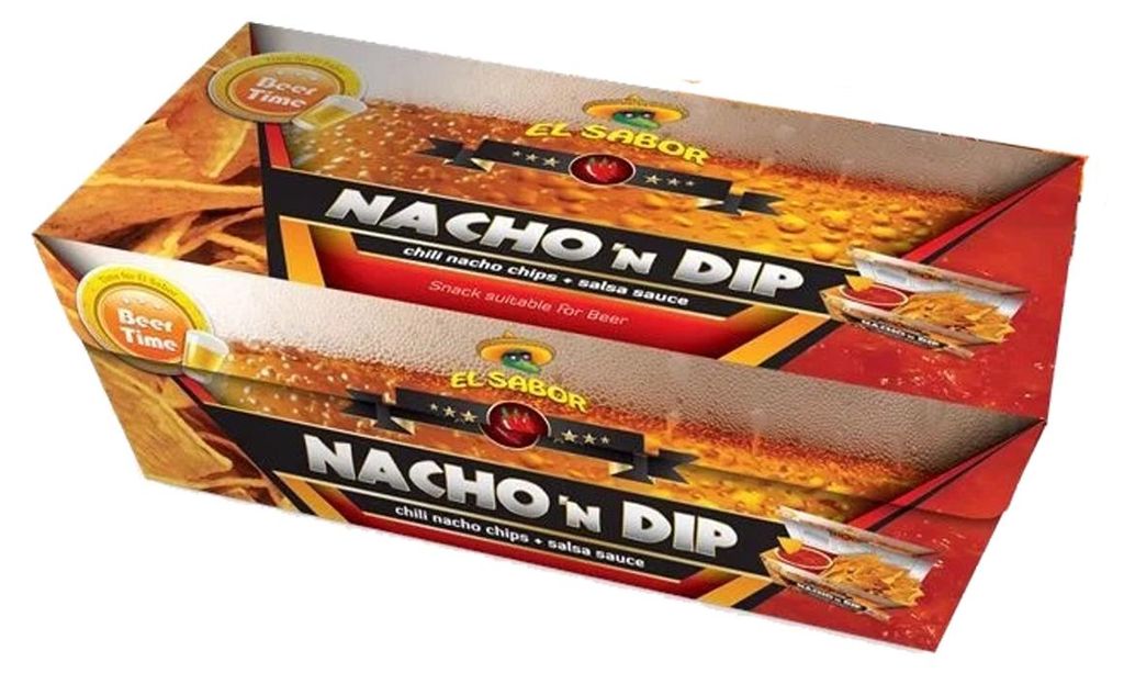 El Sabor Nacho n Dip Chilli nachos s dipem ze salsy Obrázek produktu 
