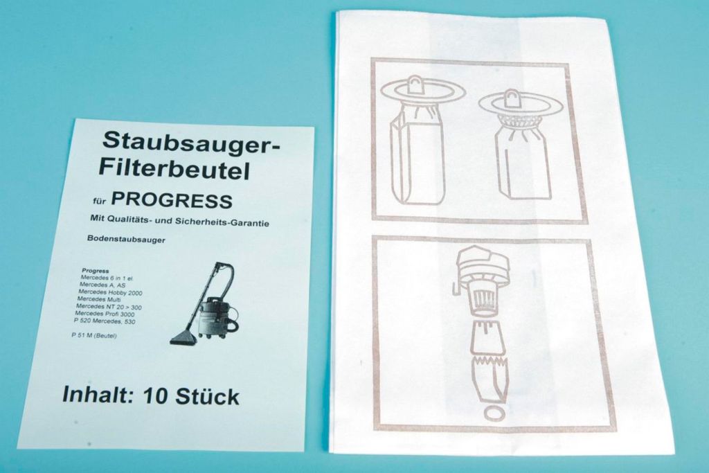 10 Motorschutzbeutel Für Staubsauger – Ersatz Für Swirl UNI 100, P 51 M, Made In Germany